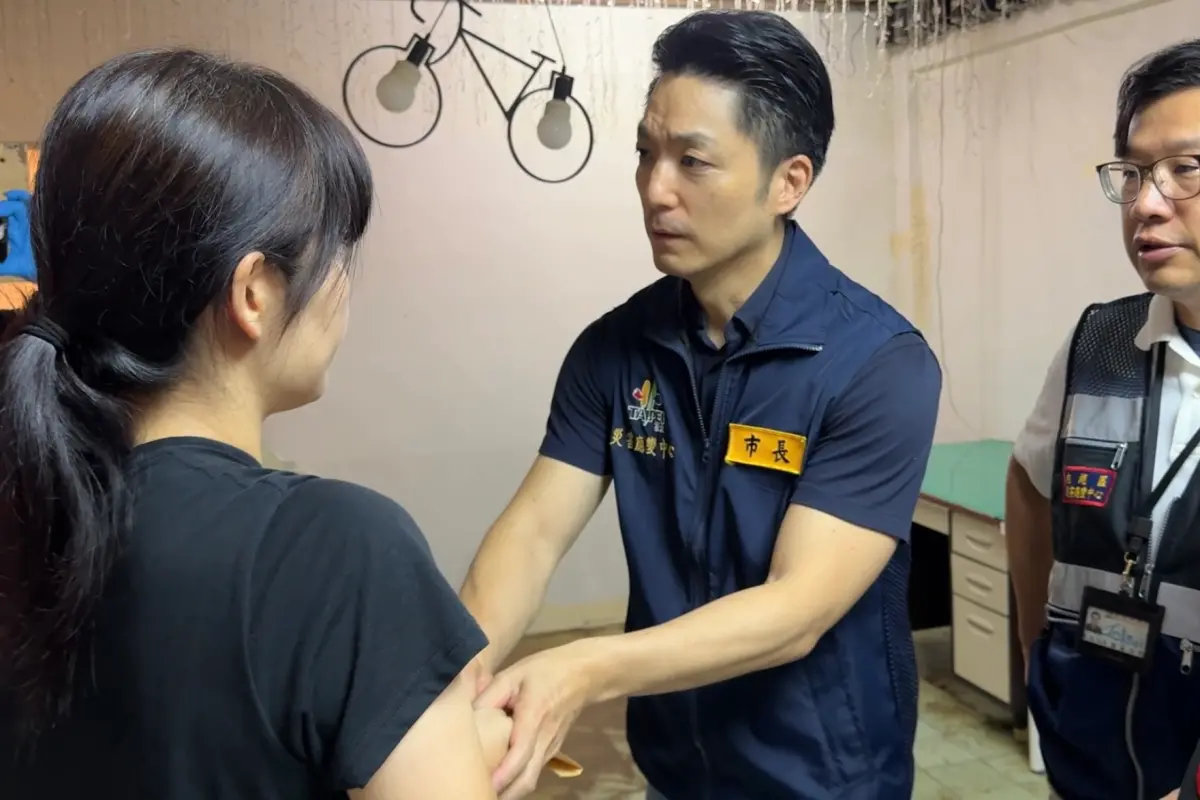 ▲台北市長蔣萬安今默認，誤發淹水慰問金給民眾。（圖／北市府提供）
