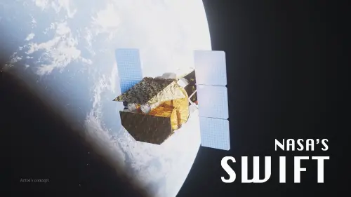 ▲重量1.4公噸的伽瑪射線天文衛星「雨燕天文台」自2004年發射以來持續掃描宇宙，原先設計壽命僅2年，但至今仍持續執行觀測任務。（圖／NASA）