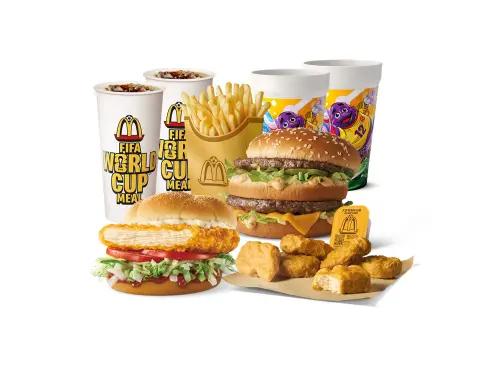 ▲麥當勞2026 FIFA世界盃餐還有球星杯開搶。（圖／麥當勞提供）