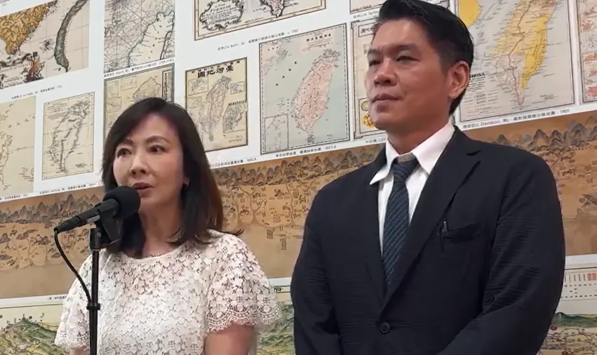 ▲民進黨立委郭昱晴今（1）日指出，將她描述成「告洋狀」並非事實，恐是有人刻意操作此說法。（圖／翻攝畫面）