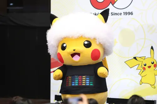 ▲「Pokexciting！皮卡丘」將以粉紅裝扮登場。（圖／記者朱永強攝）