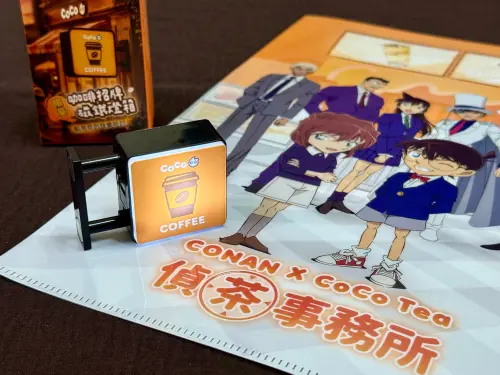 ▲CoCo招牌磁鐵小燈箱只送不賣。（圖／記者蕭涵云攝）