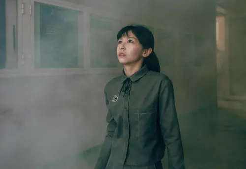 ▲陳姸霏在劇中有怒吼梁詠琪的橋段。（圖／奇蹟映畫所）