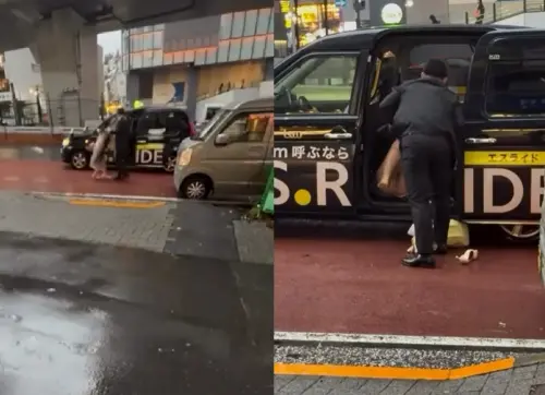 日本女子突遭西裝男擄進計程車！絲襪高跟鞋全掉落　傳警態度冷淡