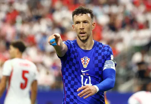 ▲克羅埃西亞老將佩里西奇（Ivan Perišić）仍是球隊左路重要攻擊點，他的邊路突破與傳中將考驗葡萄牙防線。（圖／路透／達志影像）