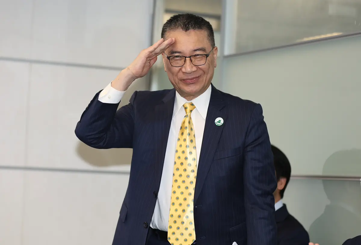 ▲徐國勇表示，他對每個縣市都有信心，每一個縣市都會盡全力贏回來。（圖／記者朱永強攝，2026.07.01）