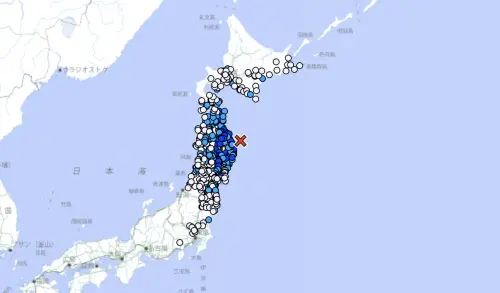 快訊／日本岩手縣外海發生地震！規模6.0　最大震度4