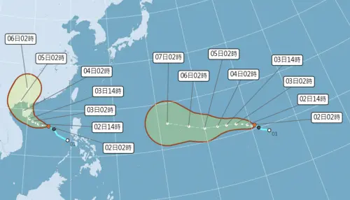 颱風動態整理！巴威、梅莎最快今生成　路徑強度、襲台時間一次看