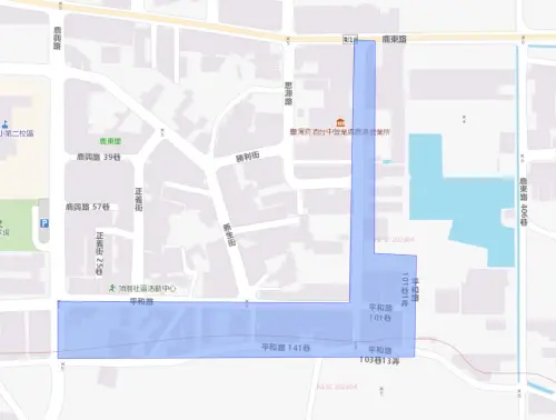 ▲彰化縣7月3日停水影響範圍。（圖／自來水公司）
