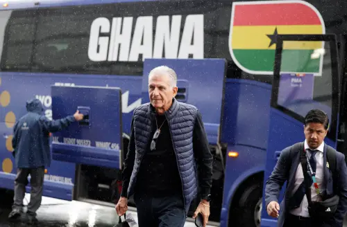 ▲迦納主帥奎羅斯（Carlos Queiroz）曾於2019至2020年執教哥倫比亞，如今率領迦納對決前東家，成為本場最具宿命感的焦點。（圖／路透／達志影像）