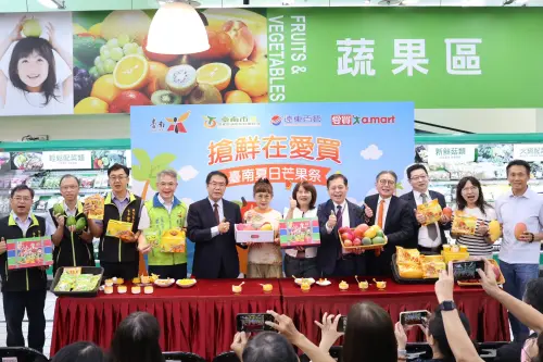 台南芒果季北上開鑼　黃偉哲推廣盛夏好滋味