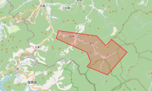 ▲氣象署針對新北市大豹溪發布災防告警，持續時間至18時44分；此區域已有暴雨或有暴雨發生的機率，留意溪水暴漲並儘速遠離溪流。（圖／中央氣象署）