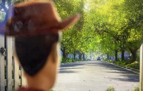 ▲胡迪看著安弟離開。（圖／翻攝自Disneyplus）