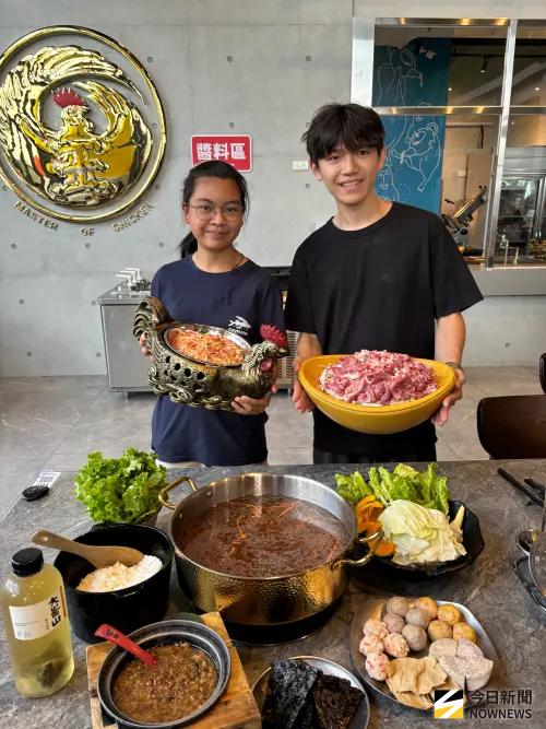 ▲主打冷藏肉現切火鍋的雞王涮涮鍋，就為溪頭、鹿谷在地餐飲注入新選擇。（圖／記者金武鳳攝，2026.7.3)