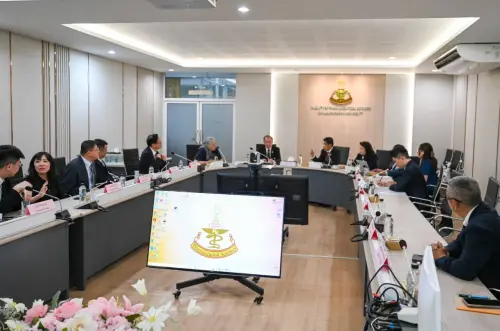 ▲桃園市長張善政率市府團隊與青農代表團赴泰見學，並拜會泰國政學界代表，深化雙邊農業交流。（圖片來源｜桃園市政府）