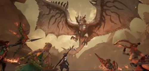 ▲玩家將與隊友合作迎戰全新「融光種」大型魔物，體驗《魔物獵人：旅人》多人共鬥狩獵樂趣。（圖／MHO YouTube）