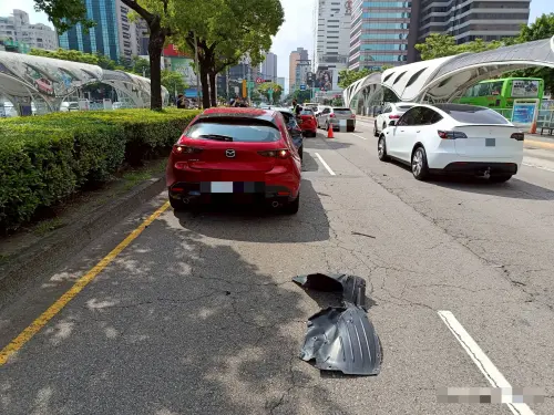 台中男毒駕衝4車連環撞　2人受傷警建請預防性羈押