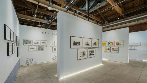 ▲本次展覽以四大主題展區，串起一段畫家們創造的旅程。（圖／翻攝畫面）