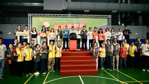 推進全齡運動！高雄楠仔坑運動中心接力啟用
