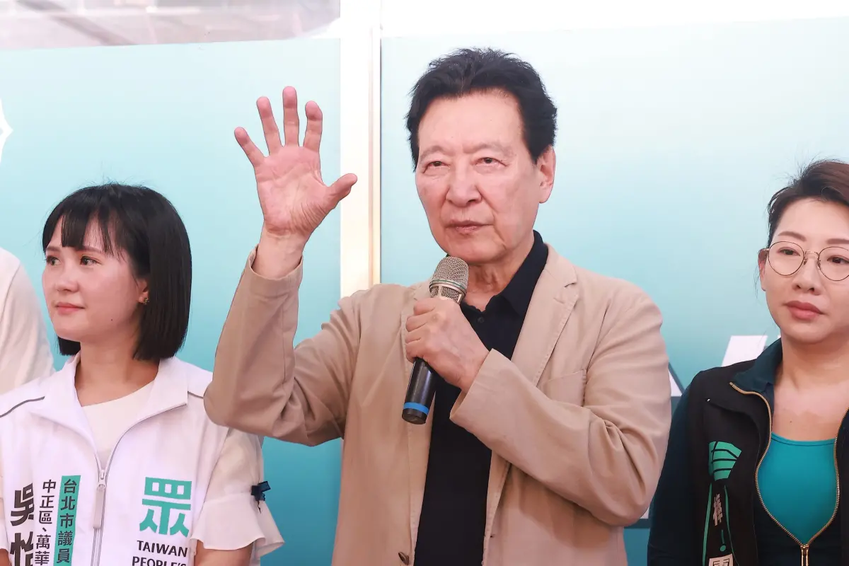 ▲前中廣董事長趙少康認為，台中市長政治動作已相當明顯，應是在為2028總統大選做準備。（圖／記者葉政勳攝影，2026.07.05）