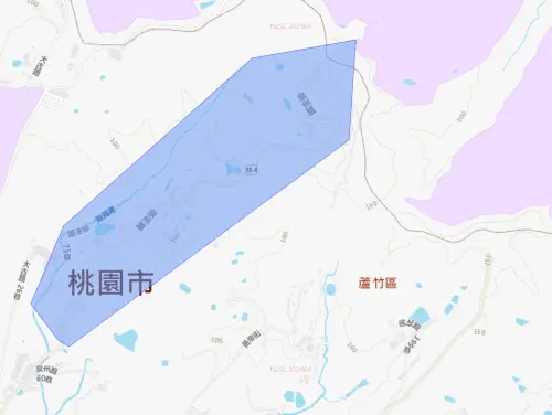 ▲桃園市7月6日停水影響範圍。（圖／自來水公司）