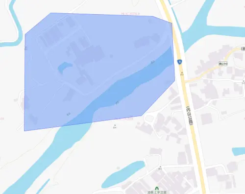 ▲台南市楠西區7月6日停水影響範圍。（圖／自來水公司）