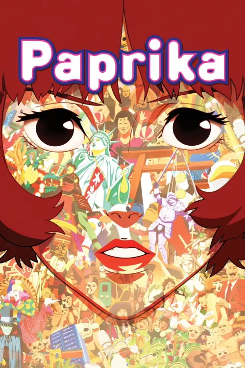 ▲《盜夢偵探》今年迎來上映20週年，故事描述心理治療師千葉敦子化身夢偵探「小辣椒」，深入夢境追查失控事件，經典海報也成為動畫史代表性的視覺設計之一。（圖／《盜夢偵探》）