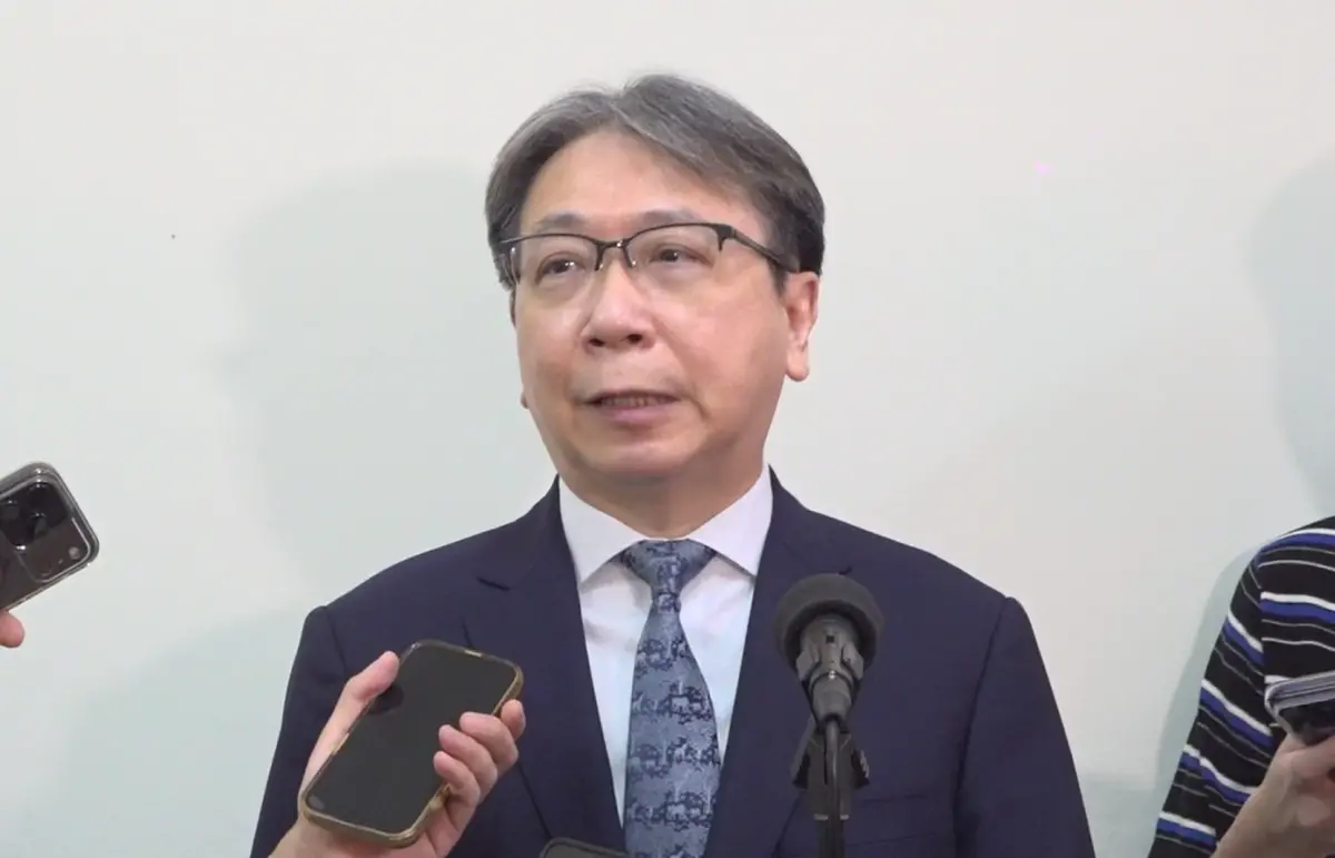 ▲國安局長蔡明彥強調，早於例行國安會議掌握中俄聯巡動向，並已預先向總統賴清德報告。（圖／翻攝畫面）