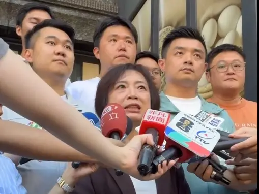    ▲何欣純和多位民進黨議員、參選人原要歡喜參加營隊結業式，未料遇到暴力攻擊事件。（圖／施志昌提供，2026.07.06）  