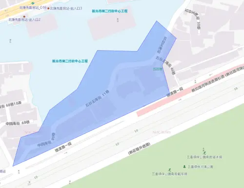 ▲新北市三重區7月8日停水範圍。（圖／自來水公司water.gov.tw）