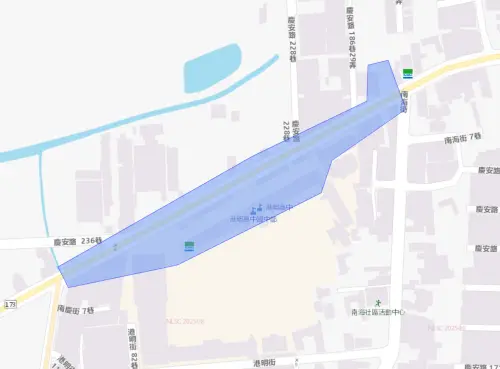 ▲台南市西港區7月8日停水範圍。（圖／自來水公司water.gov.tw）