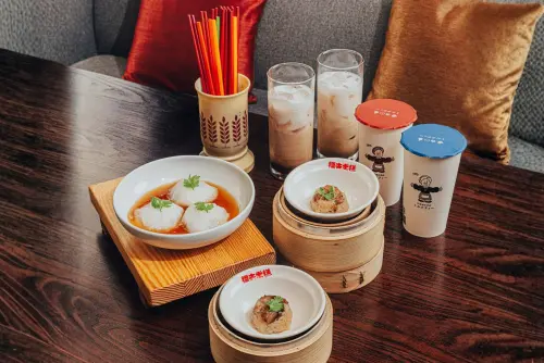 ▲君悅酒店推台南美食節，糯夫米糕、米其林必比登「鮮蒸蝦仁肉圓」都吃到飽。（圖／台北君悅提供）