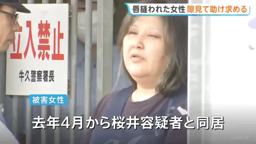 嘴巴遭針線縫死！日女遭軟禁虐待　衝商家遞「請救救我」紙條逃命