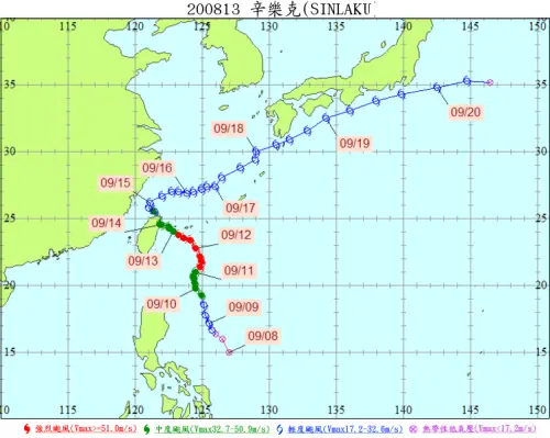 巴威颱風近台「恐鬼打牆轉圈」！神似怪颱辛樂克：風雨長達15小時
