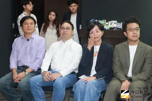 ▲林國漳（左起）、黃世杰、蘇巧慧、沈柏洋日前出席「交通改革 從頭開始」跨縣市共同簽署記者會。（圖／記者葉政勳攝）