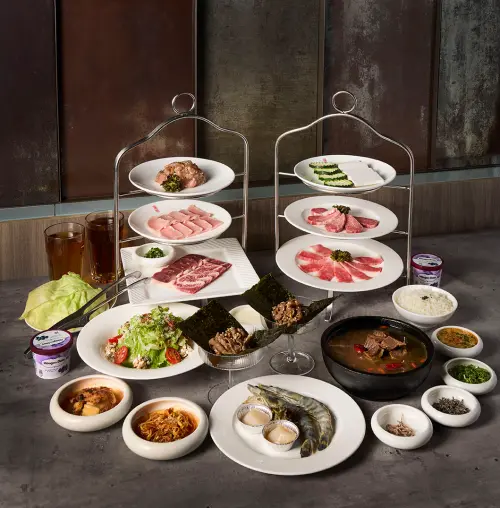 ▲屋馬燒肉雙人套餐，從第一口開始就捨不得停下來。（圖／業者提供）
