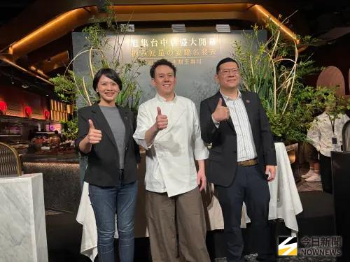 ▲旭集首度進軍中台灣，董事長陳毅航看好台中消費力，預估全年營收可望達5.5億元，成為集團第二高營收門店，（圖／記者金武鳳攝，2026田8)