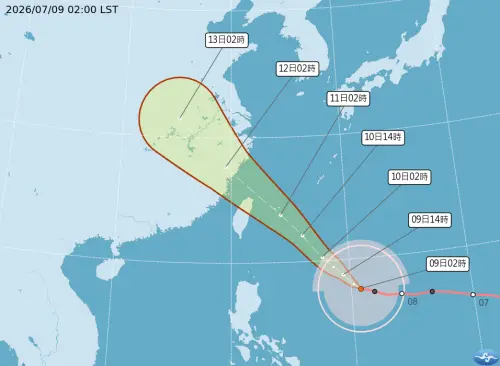 風王明起侵台！巴威轉彎中「有機會登陸東部」　3地恐吹毀滅強風