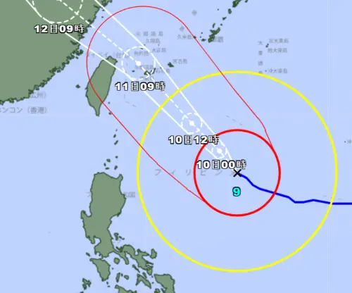 巴威颱風「距離台灣多近」？AI對決傳統模式　日本氣象廳路徑微調