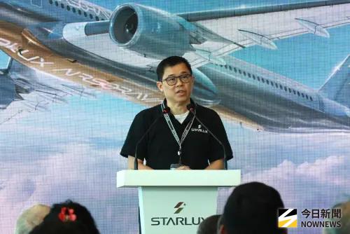 ▲星宇航空張國煒董事長表示，星宇航空始終相信飛行不只是移動的過程，更是承載情感與美感的體驗。（圖／記者李青縈攝）