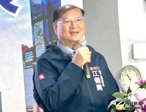 ▲高雄市政府勞工局局長江健興致詞。(圖／記者黃守作攝，2026.07.09)