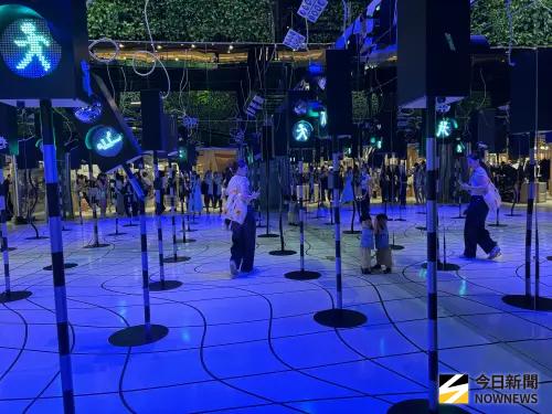 ▲全新概念場域「THE GROUND 醞釀之地」，標榜結合選物、策展、藝術與互動體驗，（圖／記者金武鳳攝，2026.7.9)