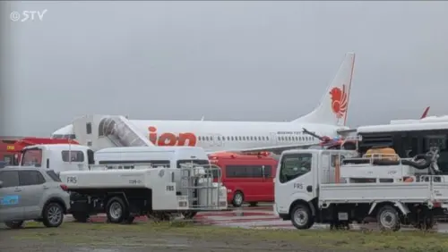 快訊／新千歲機場傳「行李冒煙」！疑行動電源釀禍泰獅航客機冒煙