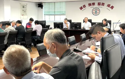 加強戒備防颱工作！台電高雄區營業處召開巴威颱風災害整備會議