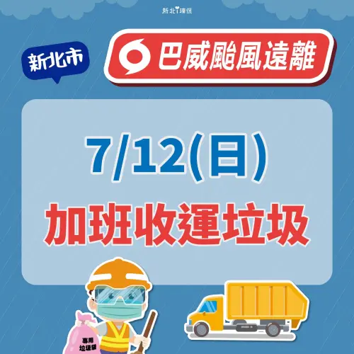 新北市週日有垃圾車了！環保局：7/12加收趟次　即時位置查得到