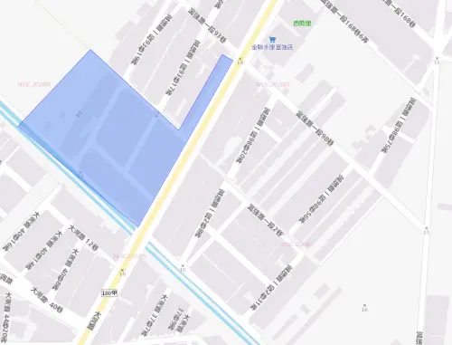 ▲台南市永康區7月13日停水範圍。（圖／自來水公司water.gov.tw）