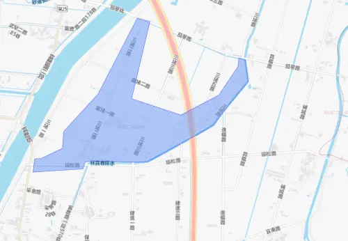▲宜蘭縣冬山鄉7月13日停水範圍。（圖／自來水公司water.gov.tw）