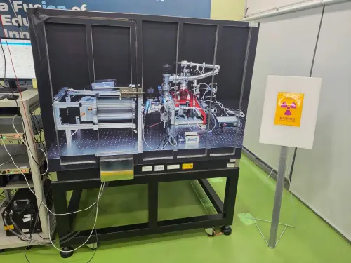 An Alpha Ring product is presented in its lab in Tainan. (Alpha Ring)