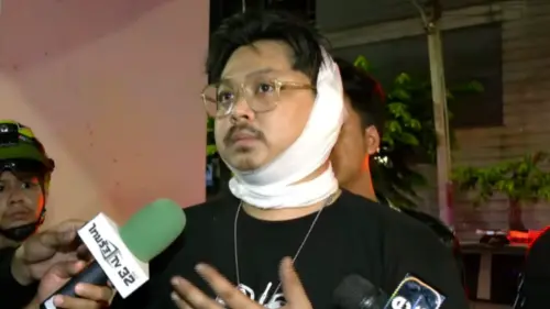 ▲一名樂團男歌手悲痛證實，同為歌手的女友在這個火警中罹難。（圖／翻攝自泰國日報）