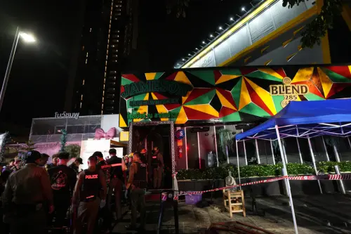 曼谷餐廳惡火釀死！男歌手遭震飛悲曝女友命喪火場：想救也看不見